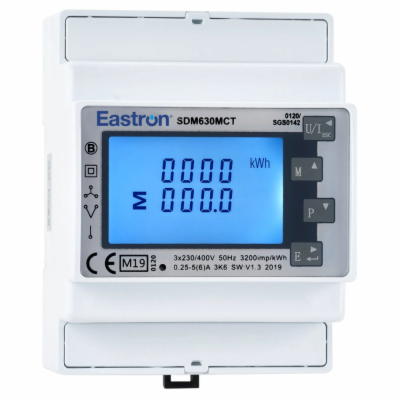 Eastron SDM630MCT Eastron SDM630MCT- 40mA elektroměr, tří...