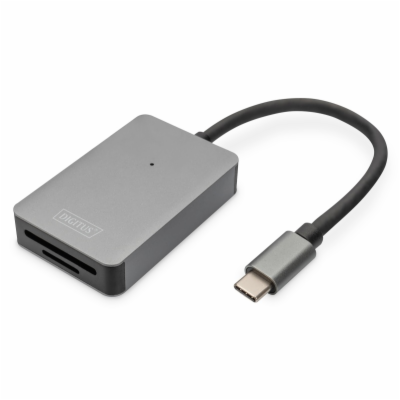 Digitus DA-70333 DIGITUS Čtečka karet USB-C, 2 porty UHS-...