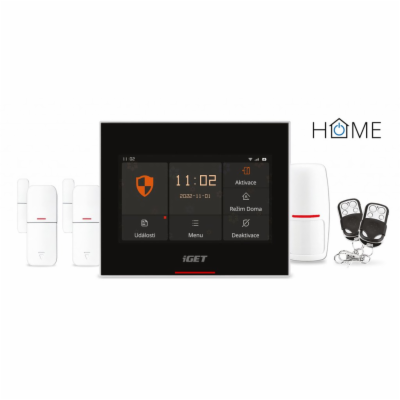 iGET HOME Alarm X5 - Inteligentní bezdrátový systém pro z...