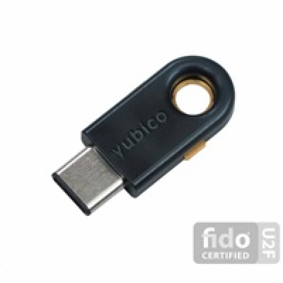 YubiKey 5C - USB-C, klíč/token s vícefaktorovou autentiza...