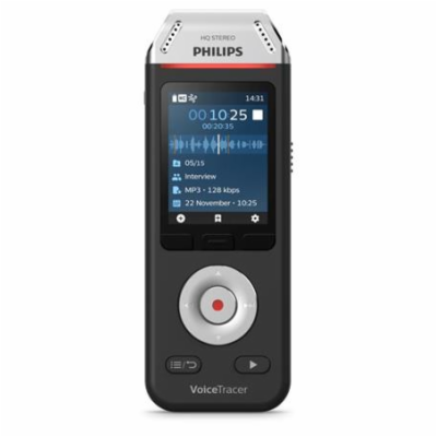 Philips DVT2110 Diktafon, 8GB