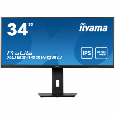 iiyama ProLite/XUB3493WQSU-B5/34"/IPS/3440x1440/75Hz/4ms/...