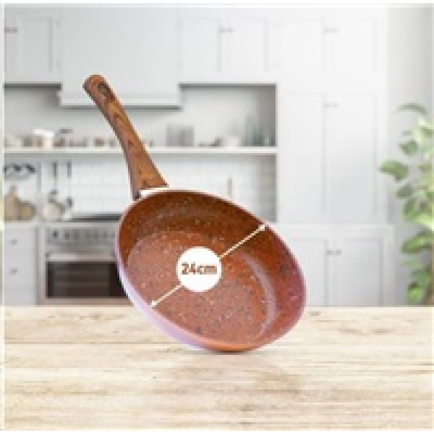 Livington Copper & Stone Pan 24 cm