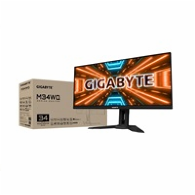 GIGABYTE LCD - 34" Gaming monitor M34WQ, SS IPS, 3440 x 1...