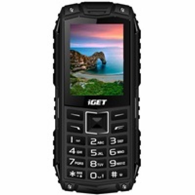 iGET Defender D10, Dual SIM, Black