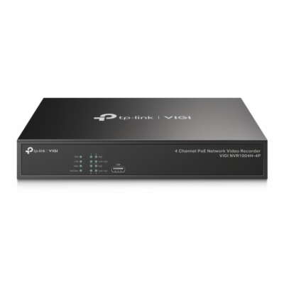 TP-Link VIGI NVR1004H-4P, videorekordér, 4 channels, 4xPo...