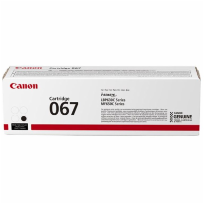 Canon originální toner 067 černá pro i-SENSYS MF657Cdw (1...