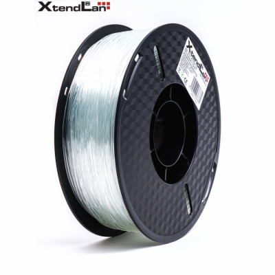 XtendLAN TPU filament 1,75mm průhledný 1kg