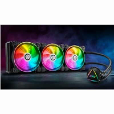 XPG Levante X 360 vodní chlazení CPU, RGB, černá