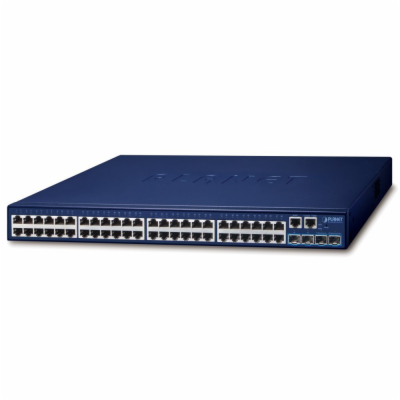 POUŽITÉ - Planet SGS-5240-48T4X L2/L3 switch, 48x 1GE, 4x...