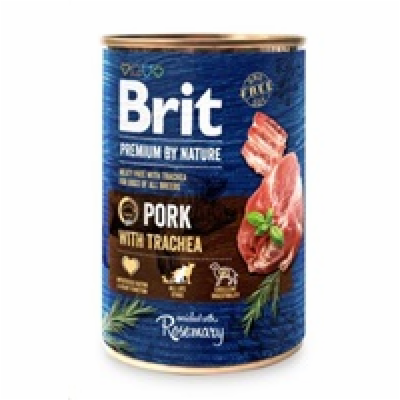 Brit Premium by Nature Pork with Trachea 400g konzerva pr...