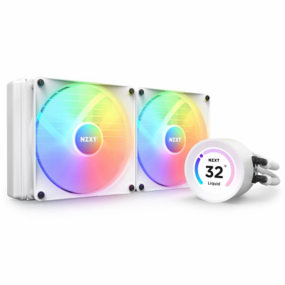 NZXT vodní chladič Kraken 280 ELITE RGB / 2x140mm RGB fan...