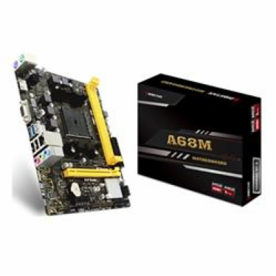 Biostar A68N-2100K Mainboard,AMD E16010, Socket BGA FT3B ...