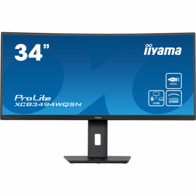 iiyama ProLite/XCB3494WQSN-B5/34"/VA/3440x1440/120Hz/0,4m...