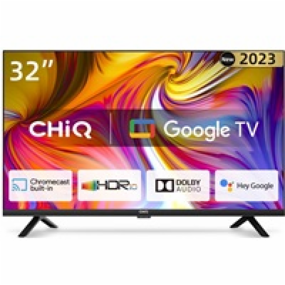 CHiQ L32H7G TV 32", HD, smart, Google TV, dbx-tv, Dolby A...