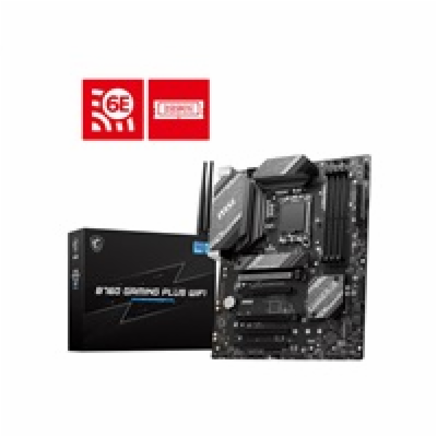 MSI MB Sc LGA1700 B760 GAMING PLUS WIFI, Intel B760, 4xDD...