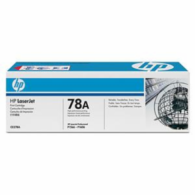 HP CE278A - originální, Black LJ Toner Cart, (2,100 pages)