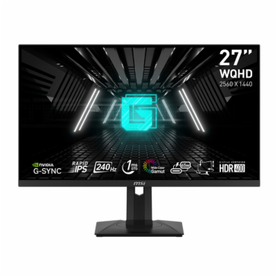 MSI/G274QPX/27"/IPS/QHD/240Hz/1ms/Black/2R