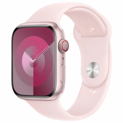 Apple Watch Series 9 Cellular 45mm Růžový hliník se světl...