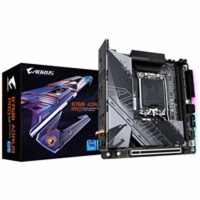 GIGABYTE MB Sc LGA1700 B760I AORUS PRO, Intel B760, 2xDDR...