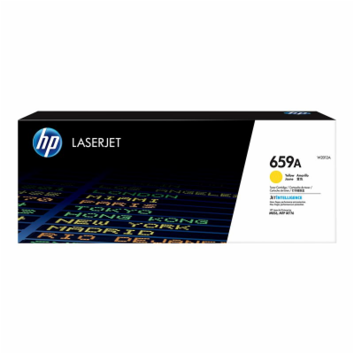 HP 659A Yellow Original LaserJet Toner Cartridge (13,000 ...