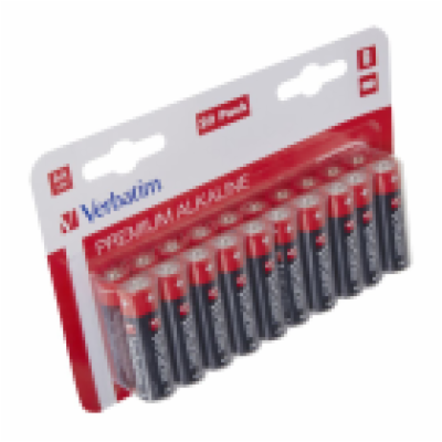 VERBATIM AA 20ks 49877 Alkalické AA /LR6/ baterie 20ks/pa...