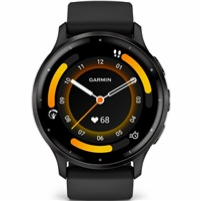 Garmin Venu® 3, Slate/Black, Silicone band