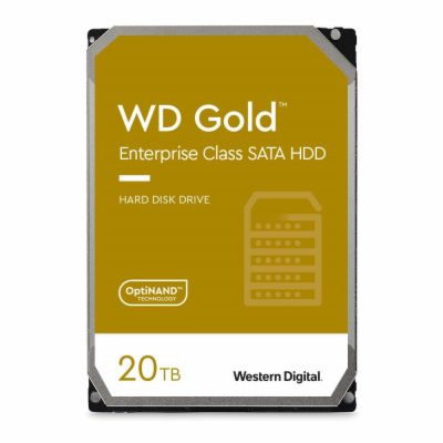 WD Gold 20TB, WD202KRYZ WD Gold Enterprise/20TB/HDD/3.5"/...