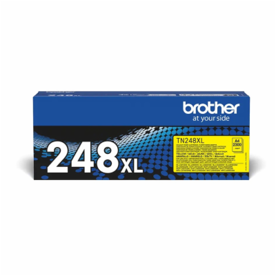 Brother - TN248XLY,yellow toner (až 2 300 stran)