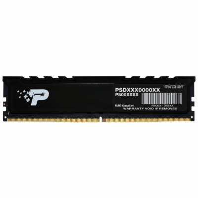 Patriot Signature Premium 16GB 5600 MHz černá DDR5 CL46 N...