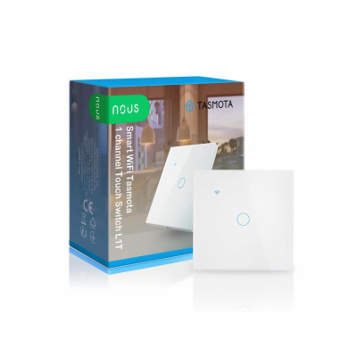 Smart vypínač osvětlení NOUS L1T WiFi Tasmota