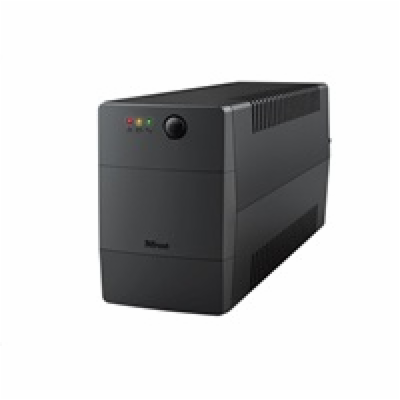 TRUST UPS Paxxon 800VA UPS with 2 standard wall power out...