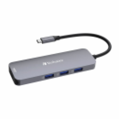 Verbatim USB-C Pro Multiport Hub CMH-08, 8 portů /HDMI, U...