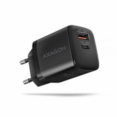 AXAGON ACU-PQ20, nabíječka do sítě 20W, 2x port (USB-A + ...