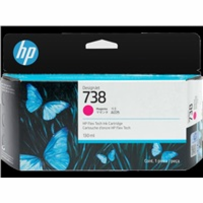 HP 738 300-ml Magenta DesignJet Ink Cartridge