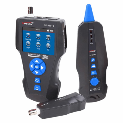 W-Star Tester kabelů UTP WSNF8601S, detektor kabelů Cat5,...