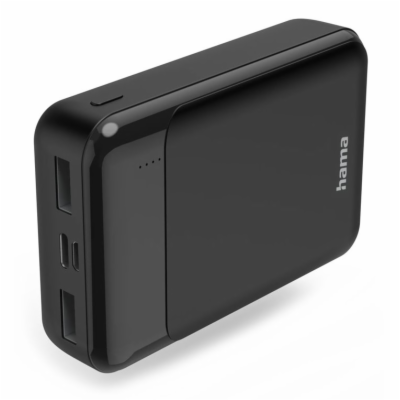 Hama Eco Power 10, powerbanka, 10000 mAh, 2 A, 2 výstupy:...