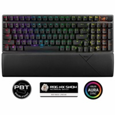 ASUS klávesnice ROG STRIX SCOPE II 96 WL/NXSW/US/PBT