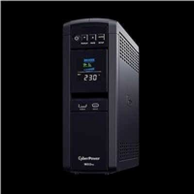 CyberPower PFC SineWave LCD GP UPS 1600VA/1000W, Schuko z...