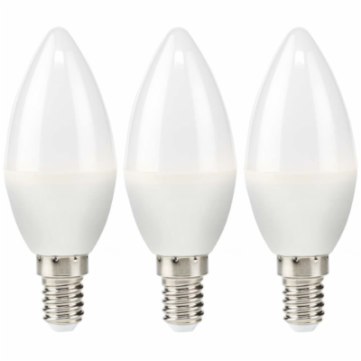 NEDIS LED žárovka E14/ svíčka/ 4,9 W/ 220 V/ 470 lm/ 2700...