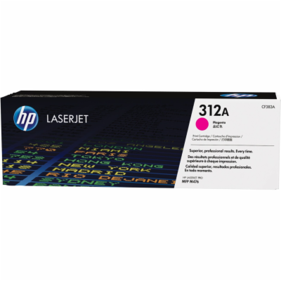 HP 312A Magenta LJ Toner Cart, CF383A (2,700 pages)