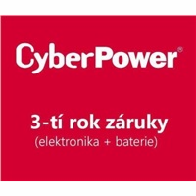 CyberPower 3. rok záruky pro OLS6000ERTXL3U