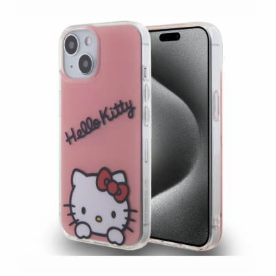 Hello Kitty IML Daydreaming Logo Zadní Kryt pro iPhone 15...