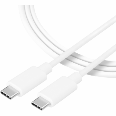 Tactical Smooth Thread Cable USB-C/USB-C 1m White Tactica...