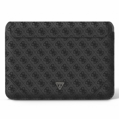 Guess PU 4G Triangle Metal Logo Computer Sleeve 16" Black...