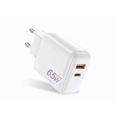 DeTech Uslion adaptér 65W USB-C - bez kabelu Náhradní ada...