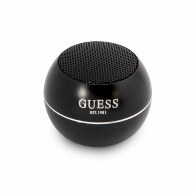 Guess Mini Bluetooth Speaker 3W 4H Black Guess přenosný b...