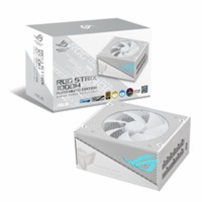 ASUS zdroj 1000W ROG STRIX GOLD AURA WHITE, 120mm,  80+ G...