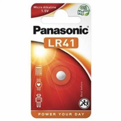 PANASONIC Alkalická MIKRO baterie LR-41EL/1B 1,5V (Blistr...