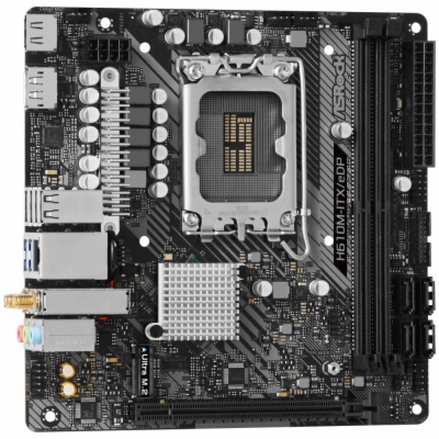 ASRock H610M-ITX/eDP / LGA1700 / Intel H610 / 2x DDR4 / H...